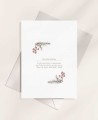 Zurück Weihnachtsgruß Stechpalme Illustration