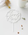 Top View Cake Topper für Hochzeiten