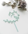 Top View Cake Topper para casamentos