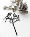 Top View Cake Topper para casamentos