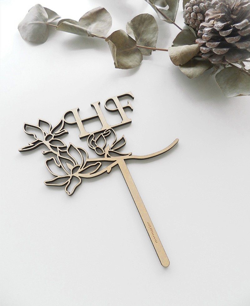 Top View Cake Topper para casamentos Top View Cake Topper para casamentos