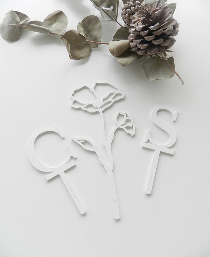 Top View Cake Topper para casamentos Top View Cake Topper para casamentos