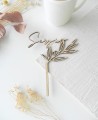 Top view cake topper for communions