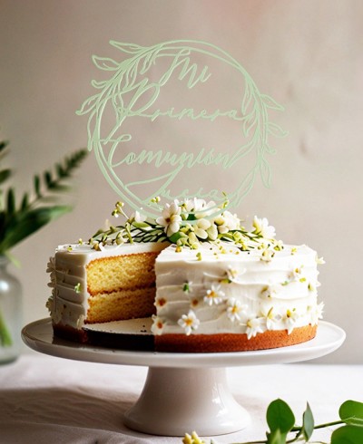 Vue d’ensemble cake topper première communion