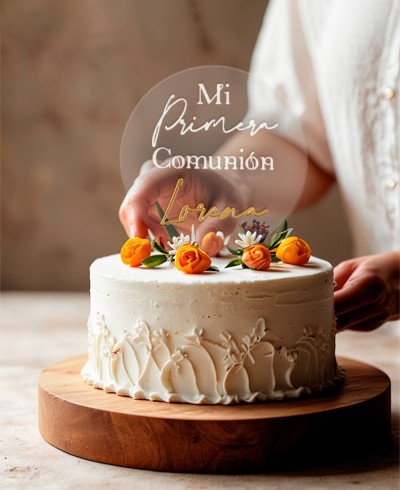 Vue d’ensemble de Communion Cake Topper