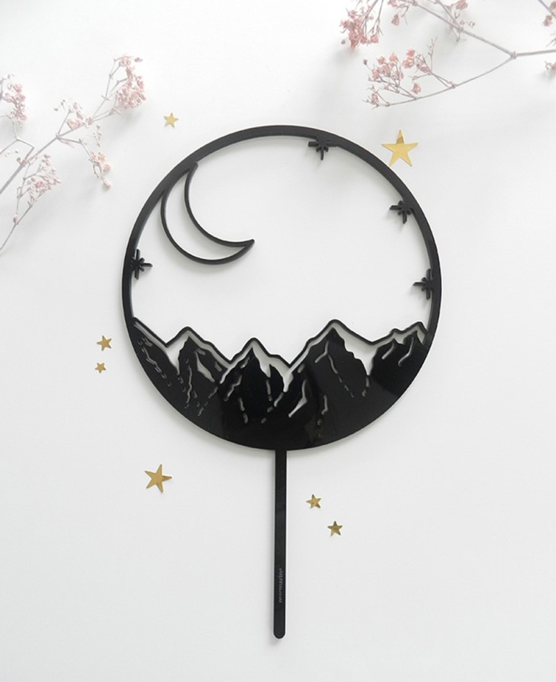 Cake topper vue dessus pour les célébrations Cake topper vue dessus pour les célébrations