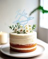 Vista generale nome cake topper