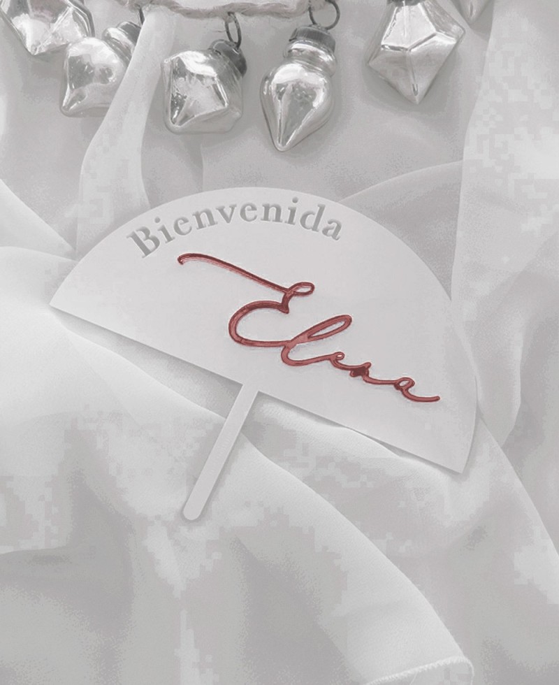 Vista superior cake topper para celebraciones Vista superior cake topper para celebraciones