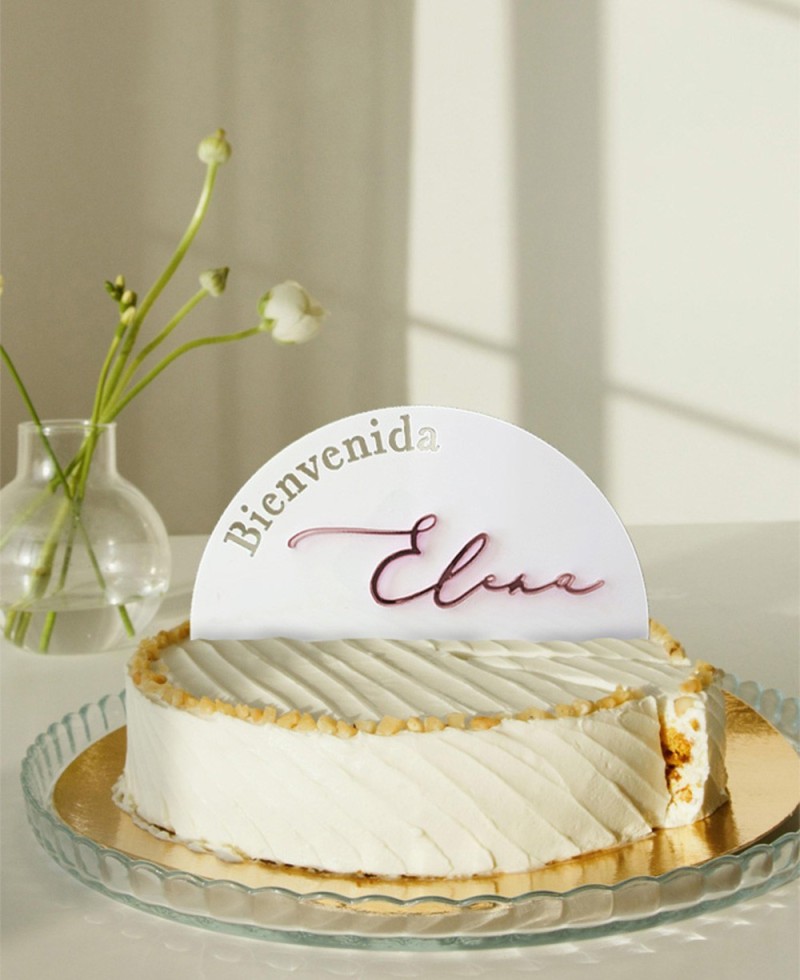 Panoramica cake topper personalizzato Panoramica cake topper personalizzato