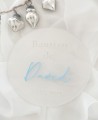 Elegante dettaglio cake topper