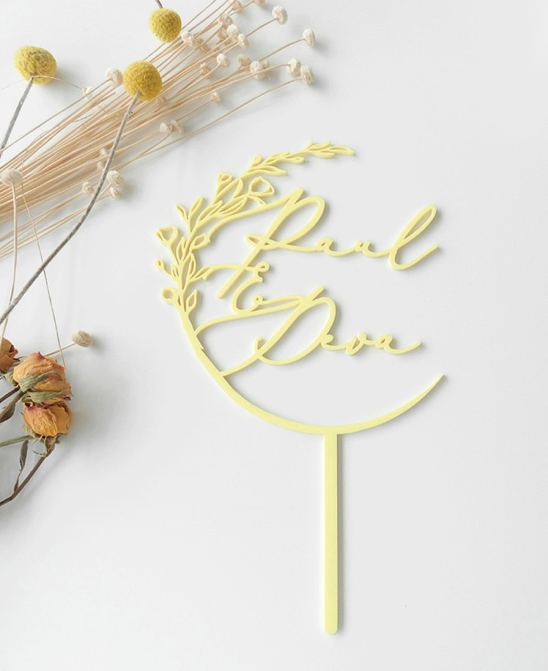 Top View Cake Topper für Hochzeiten Top View Cake Topper für Hochzeiten
