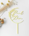 Top View Cake Topper für Hochzeiten