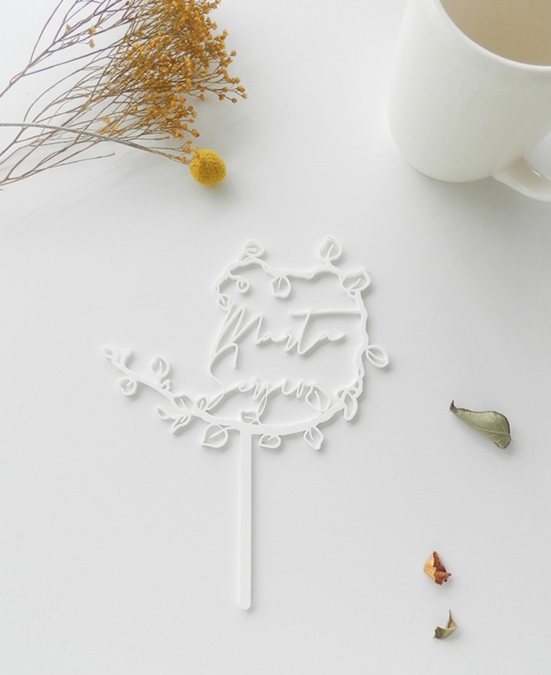 Top View Cake Topper pour les mariages Top View Cake Topper pour les mariages