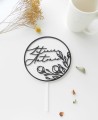 Top View Cake Topper für Hochzeiten
