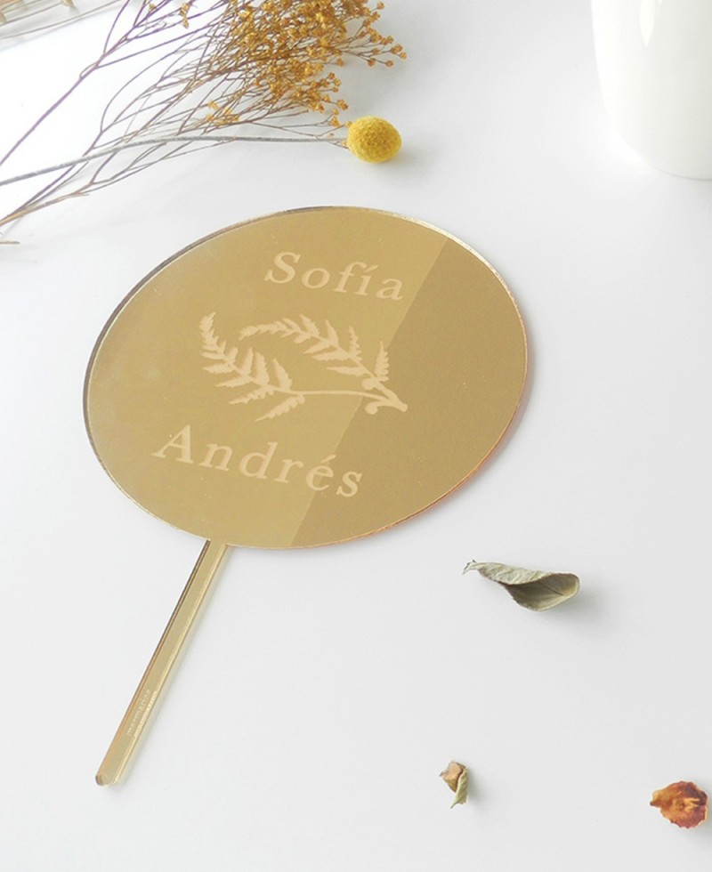 Top View Cake Topper para casamentos Top View Cake Topper para casamentos