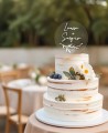 Übersicht Custom Cake Topper mit Namen