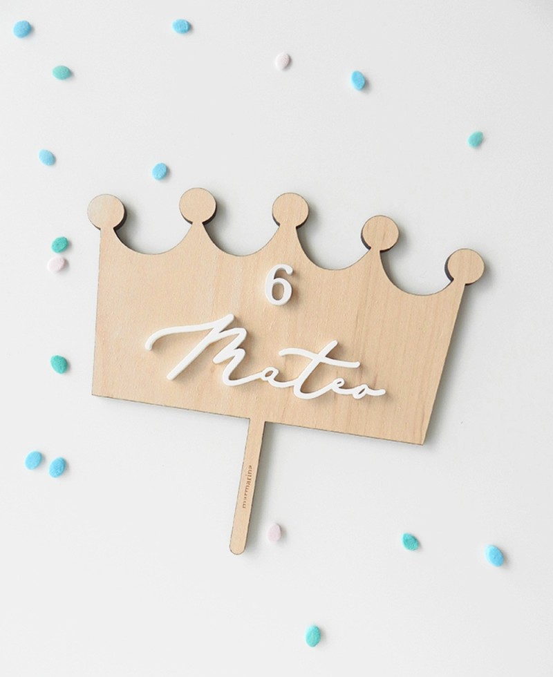Draufsicht Tortenaufleger zum Geburtstag Draufsicht Tortenaufleger zum Geburtstag