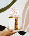 Figura della torta con nome ed età