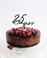 Composition cake topper pour les anniversaires