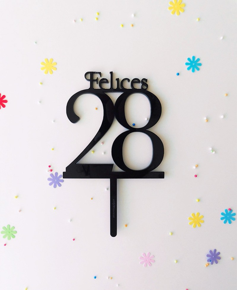 Topper per torte con vista dall'alto per compleanno Topper per torte con vista dall'alto per compleanno