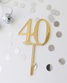 Top view figure for cakes birthday number