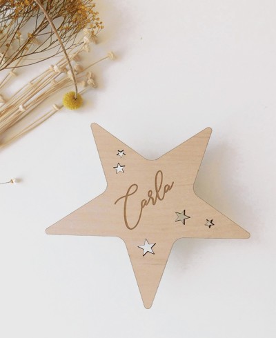 Vista superior cake topper frontal