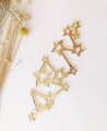 Vista superior cake topper frontal