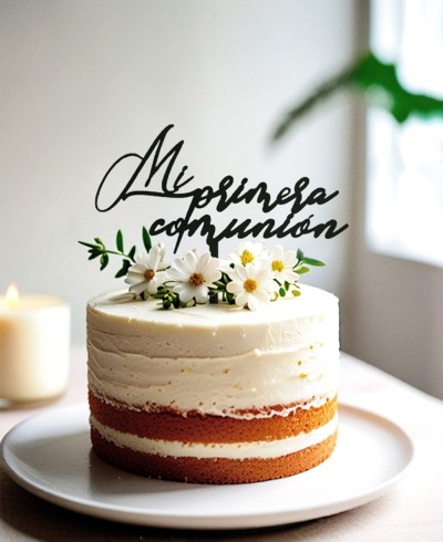 Vue d’ensemble cake topper ma première communion