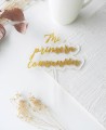 Top view cake topper for communions