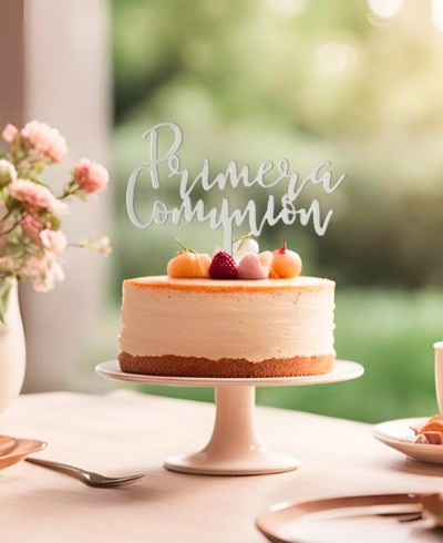 Vue d’ensemble cake topper première communion