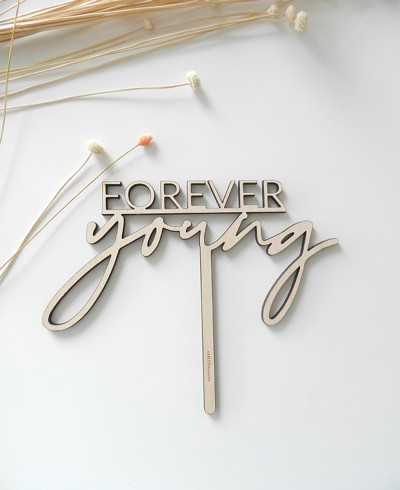 Cake topper vue dessus pour les célébrations