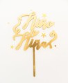 Rivelazione del genere del cake topper