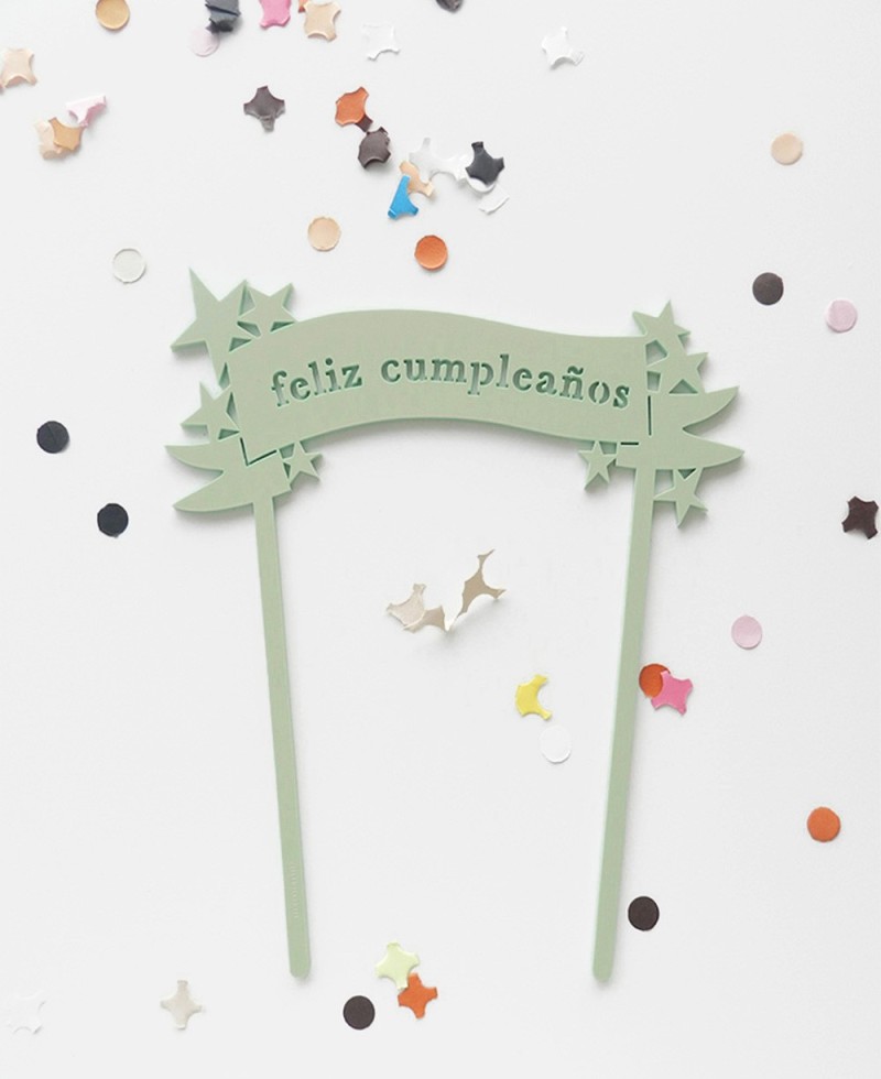 Topper per torte con vista dall'alto per compleanno Topper per torte con vista dall'alto per compleanno