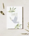 Invitation for baptisms b6 olive tree