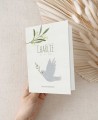 Rappels pour les baptêmes avec colombe et diptyque de l’olivier