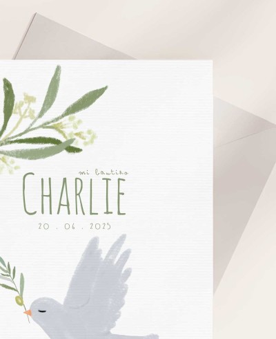 Zoom stationery for botanical baptisms