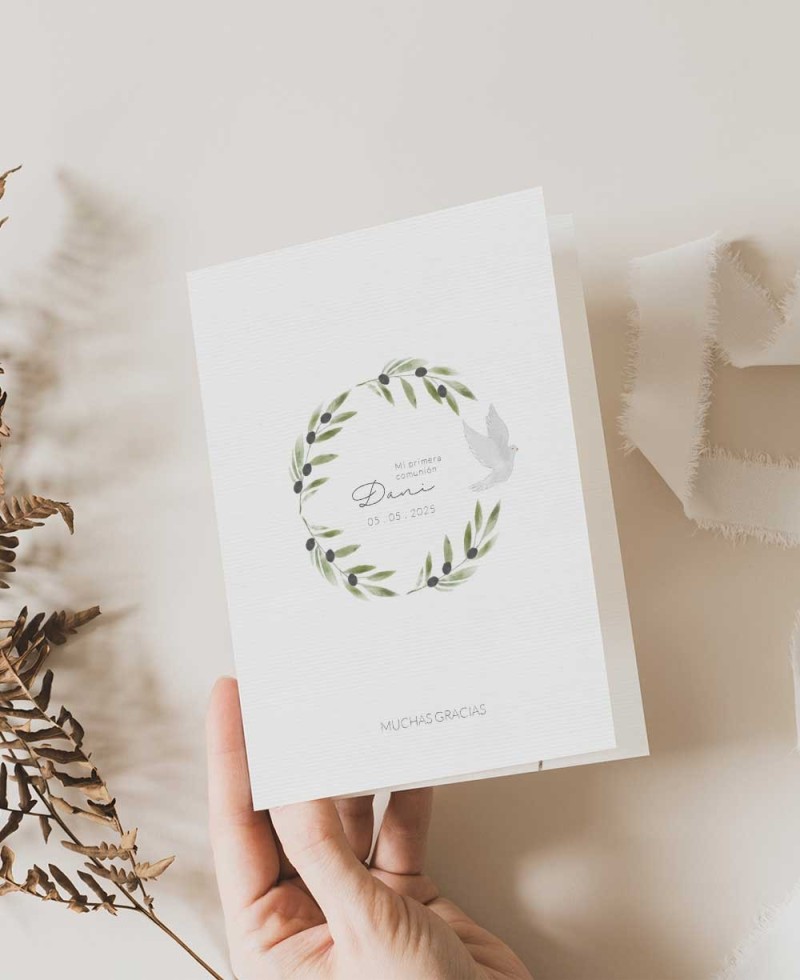 Personalized Olive Communion Reminder Personalized Olive Communion Reminder