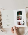 Recordatorios para comunión elegantes con fotos olivo