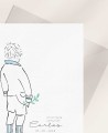 Invitation Zoom pour communions portrait enfant