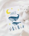 Invitation pour le baptême des marins baleines et étoiles