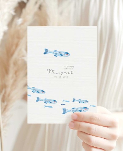 Invito alla comunione del pesce di mare