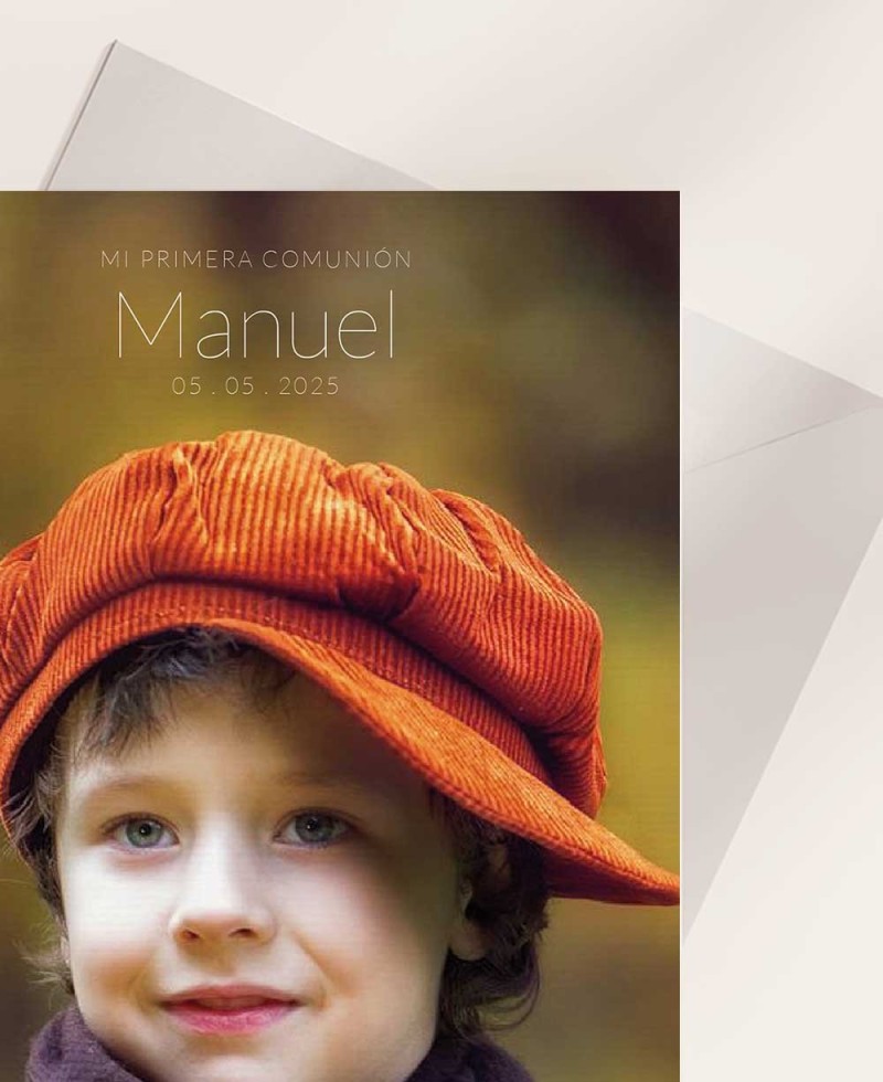 Zoom-Einladung zur Kommunion mit Foto Zoom-Einladung zur Kommunion mit Foto