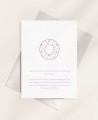 Retour Communion, Invitations, Initiales, Fleurs