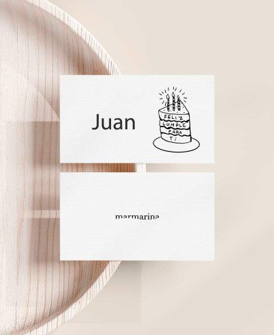 Marque-pages de gâteau d’anniversaire