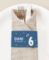 Porte-serviette d’anniversaire de l’espace
