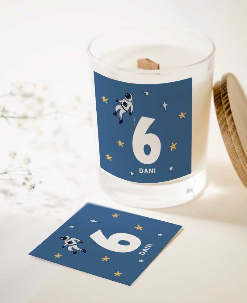 Adesivo quadrado para espaço de aniversário Adesivo quadrado para espaço de aniversário