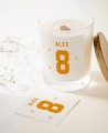Square sticker for birthday basketball