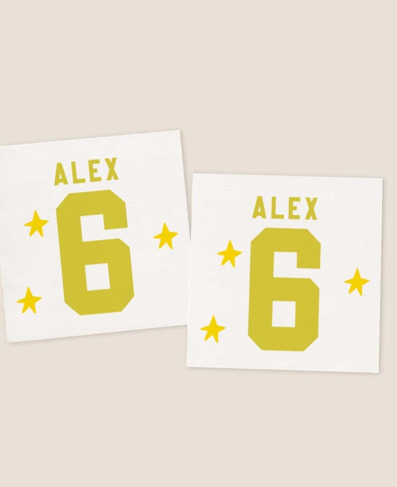 Adesivos quadrados para aniversários de tênis Adesivos quadrados para aniversários de tênis