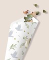 Coni di gelatina per battesimi di olive