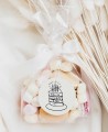 Geburtstagsdetails Runder Kuchen Aufkleber